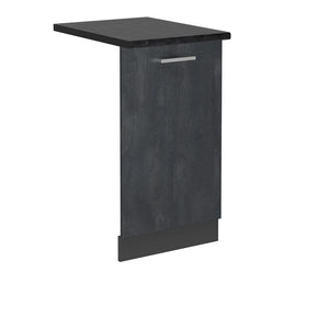 Vicco Pannello frontale della lavastoviglie Calcestruzzo nero 45 cm , PL Antracite