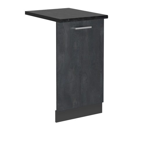 Vicco Pannello frontale della lavastoviglie Calcestruzzo nero 45 cm , PL Antracite