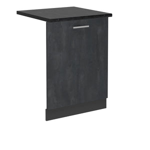 Vicco Pannello frontale della lavastoviglie Calcestruzzo nero 60 cm , PL Antracite