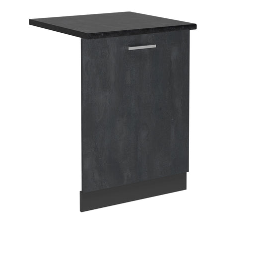 Vicco Pannello frontale della lavastoviglie Calcestruzzo nero 60 cm , PL Antracite
