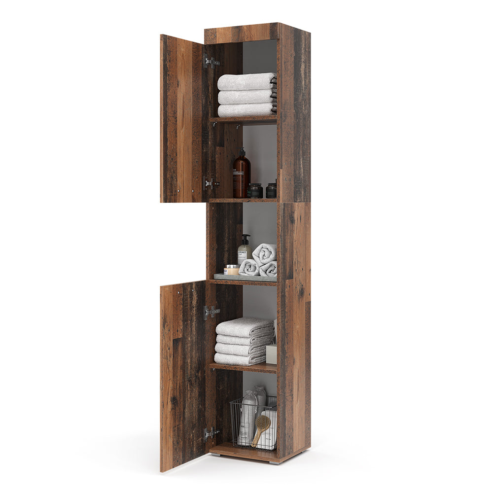 Vicco Armadio per il bagno Oldstyle 37 x 190 cm