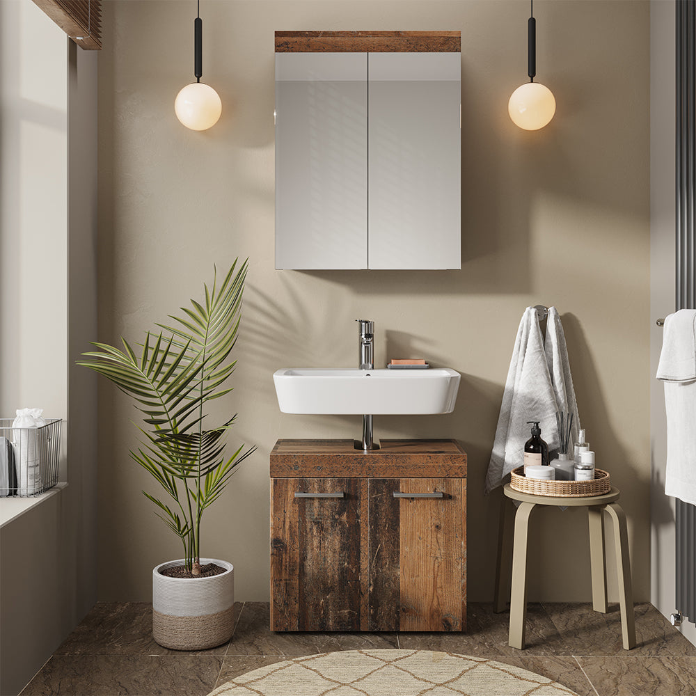 Vicco Mobile sottolavabo per bagno Oldstyle 60 x 56 cm