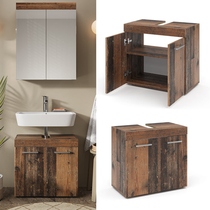 Vicco Mobile sottolavabo per bagno Oldstyle 60 x 56 cm