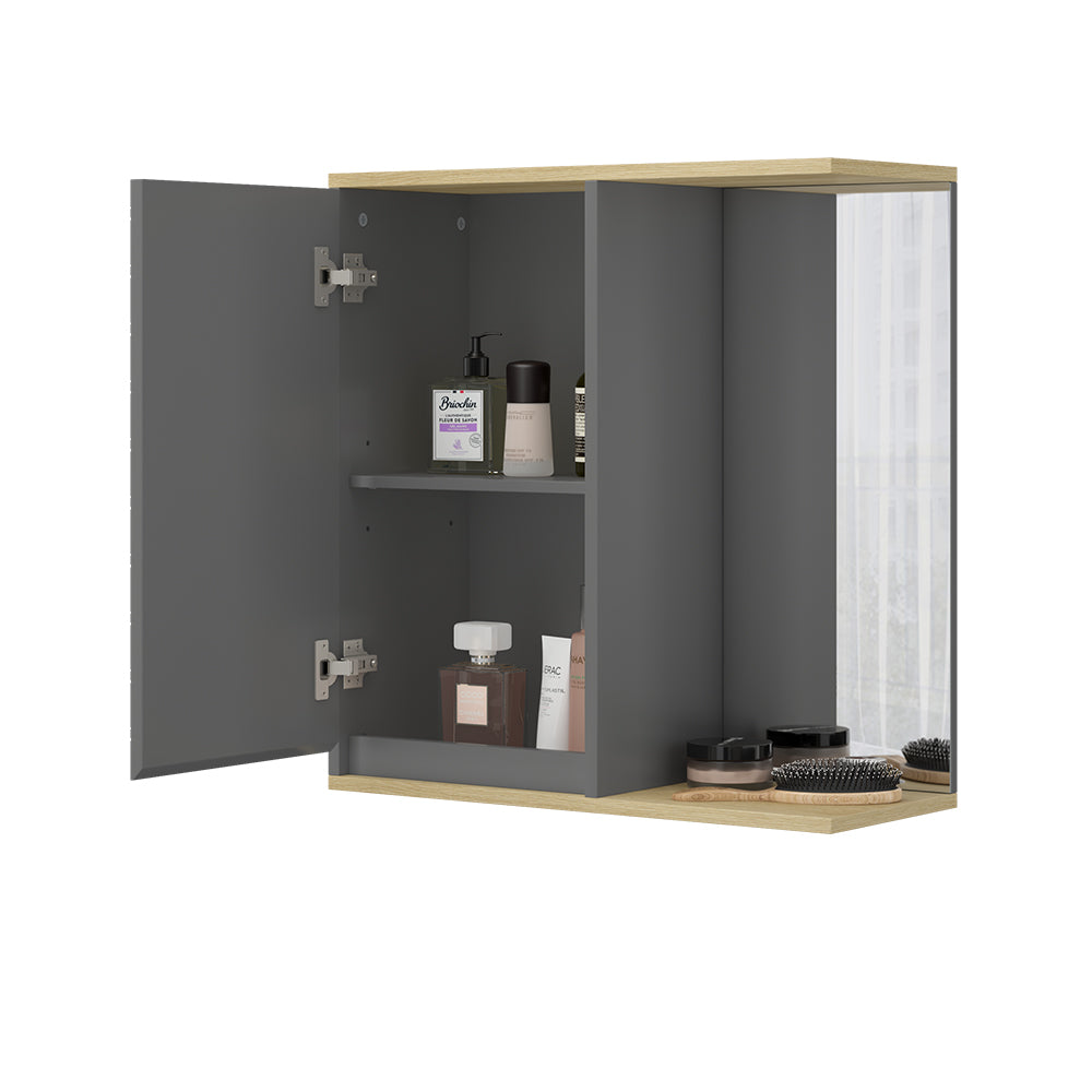 Vicco Specchio da bagno Antracite 60 x 63 cm