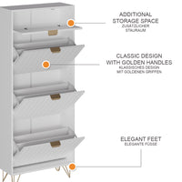 Vicco  Bianco 60 x 145 cm 3 scomparti