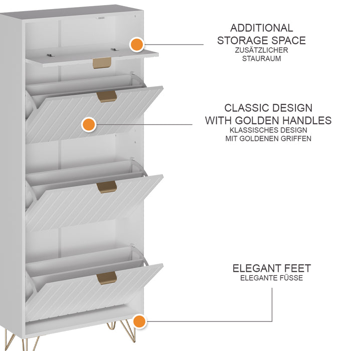 Vicco  Bianco 60 x 145 cm 3 scomparti
