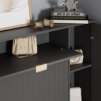 Vicco Mobile porta scarpe Nero 108 x 107.5 cm