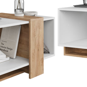 Vicco Rovere bianco/dorato 91.8 x 49 cm