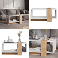 Vicco Rovere bianco/dorato 91.8 x 49 cm