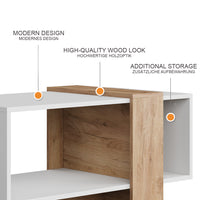 Vicco Rovere bianco/dorato 91.8 x 49 cm