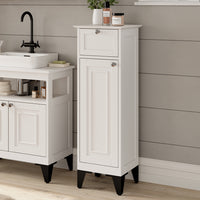 Vicco cassettiera da bagno Bianco 32 x 92 cm con cassetto