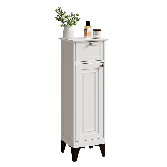 Vicco cassettiera da bagno Bianco 32 x 92 cm con cassetto