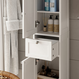 Vicco Mobile alto Bianco 32 x 175 cm