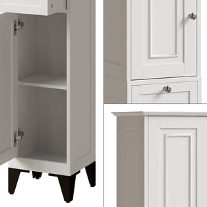 Vicco Mobile alto Bianco 32 x 175 cm