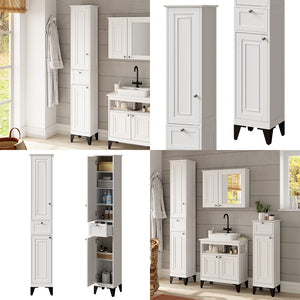 Vicco Mobile alto Bianco 32 x 175 cm