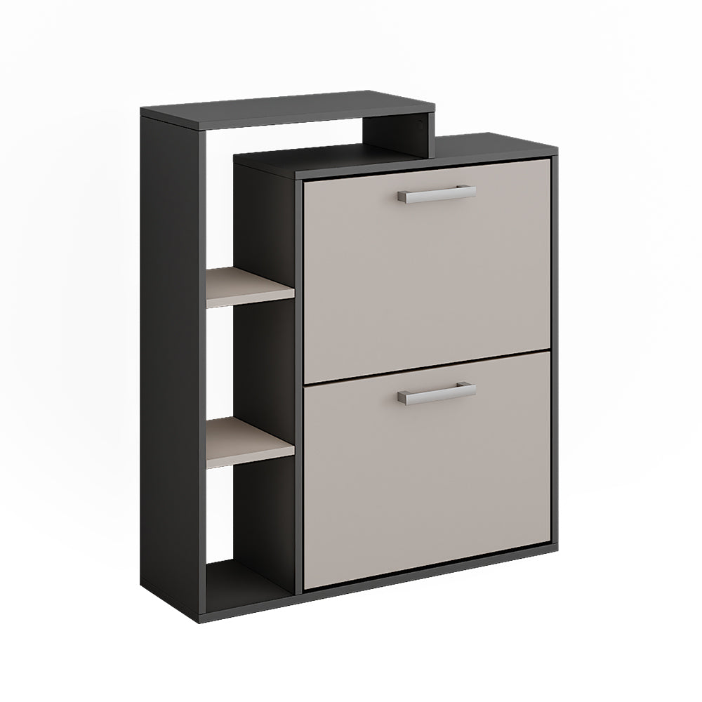 Vicco Scarpiera Antracite/grigio 80 x 90 cm