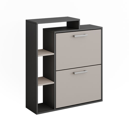 Vicco Scarpiera Antracite/grigio 80 x 90 cm