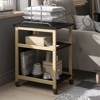 Vicco Carrello Nero 36 x 51 cm