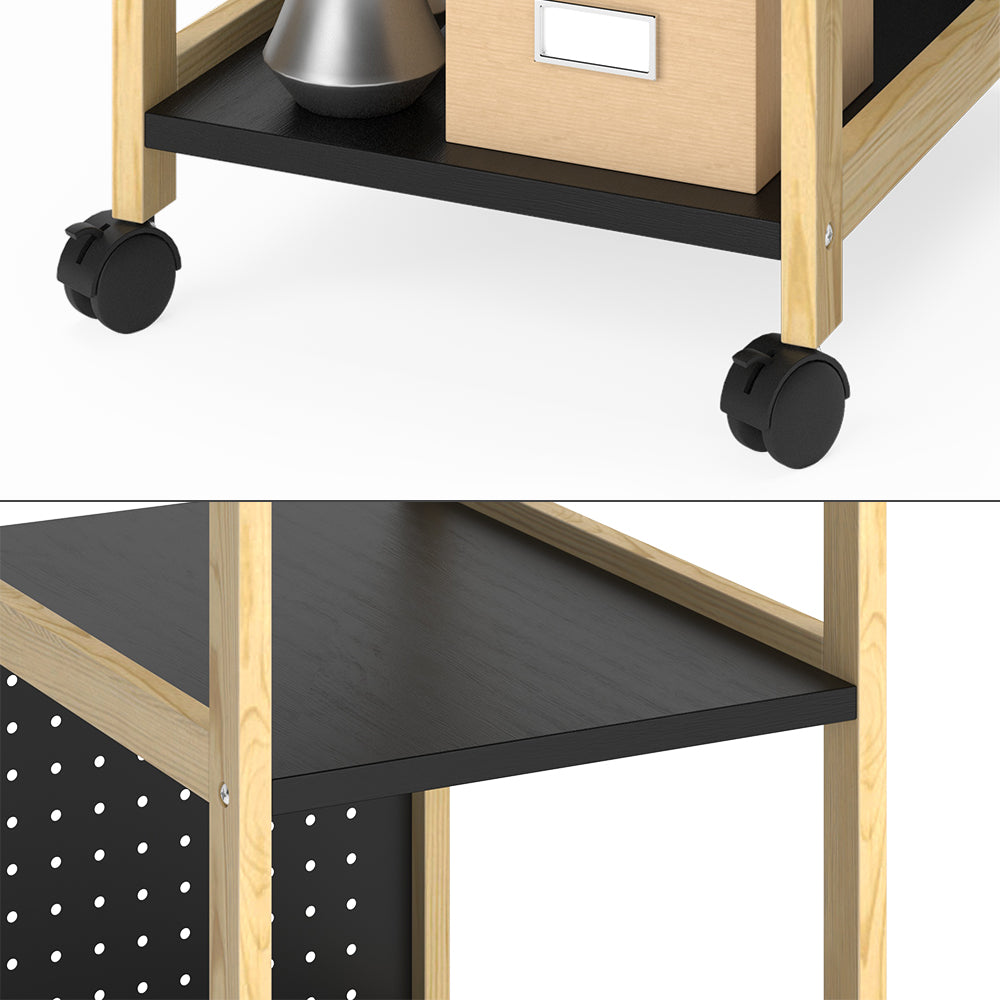 Vicco Carrello Nero 36 x 51 cm