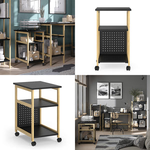 Vicco Carrello Nero 36 x 51 cm