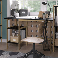 Vicco Scrivania Nero 120 x 60 cm