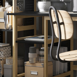 Vicco Scrivania Nero 120 x 60 cm