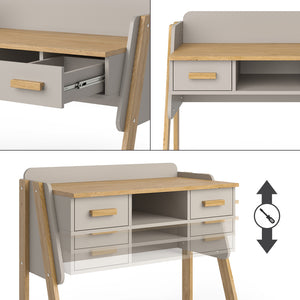 Vitalispa Scrivania Quercia cashmere 97 x 51 cm