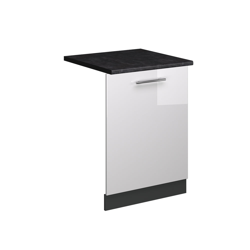 Vicco Pannello frontale della lavastoviglie Bianco lucido 60 cm , PL Antracite