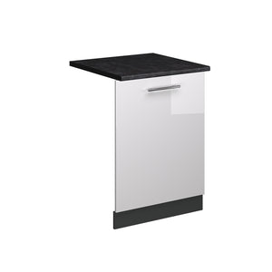 Vicco Pannello frontale della lavastoviglie Bianco lucido 60 cm , PL Antracite