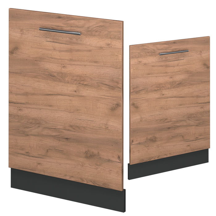 Vicco Pannello frontale della lavastoviglie Quercia dorata 60 cm senza piano di lavoro