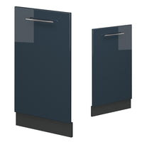 Vicco Pannello frontale della lavastoviglie Blu scuro lucido 45 cm , PL Antracite