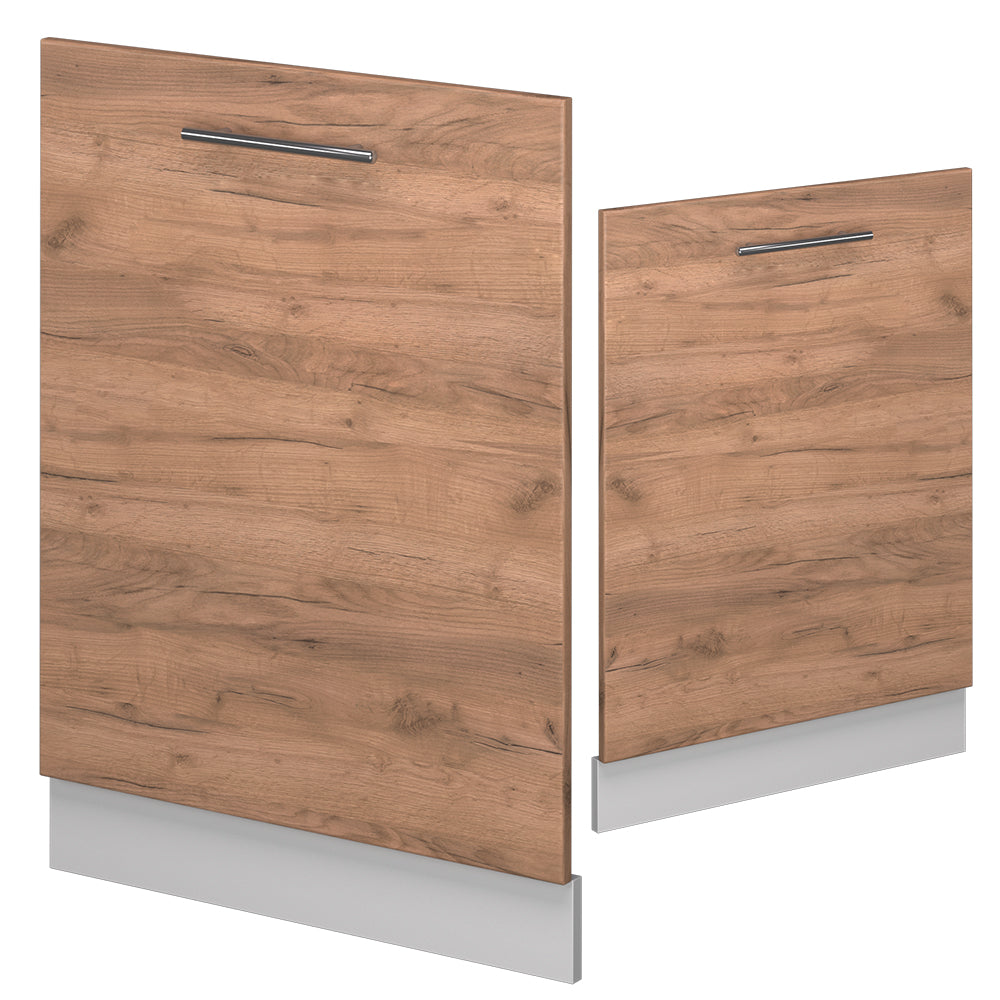 Vicco Pannello frontale della lavastoviglie Quercia dorata 60 cm senza piano di lavoro