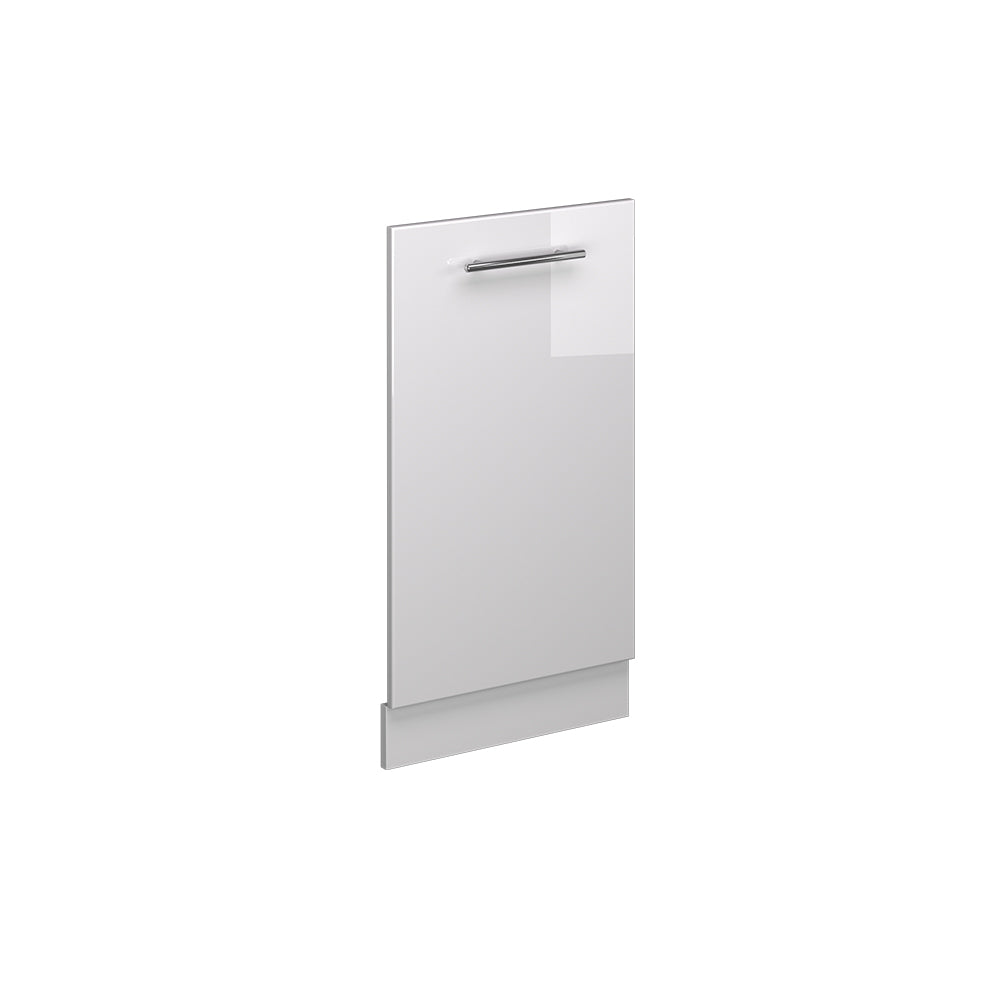 Vicco Pannello frontale della lavastoviglie Bianco lucido 45 cm senza piano di lavoro
