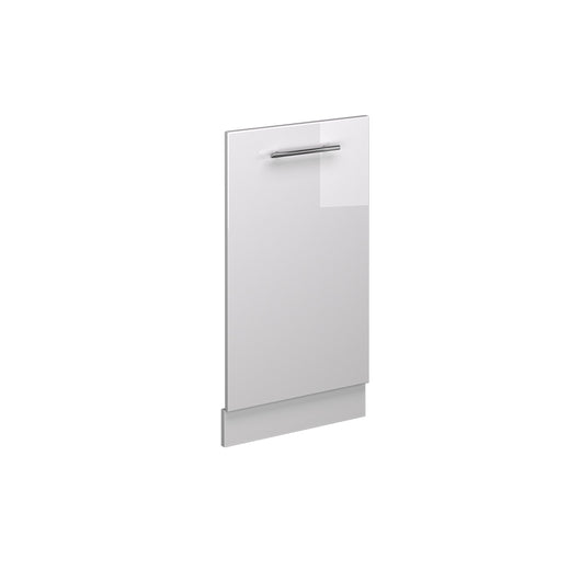 Vicco Pannello frontale della lavastoviglie Bianco lucido 45 cm senza piano di lavoro