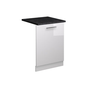 Vicco Pannello frontale della lavastoviglie Bianco lucido 60 cm , PL Antracite