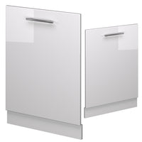 Vicco Pannello frontale della lavastoviglie Bianco lucido 60 cm , PL Antracite