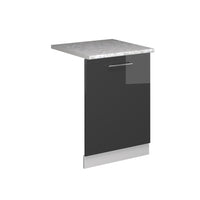 Vicco Pannello frontale della lavastoviglie Antracite lucido 60 cm , PL Marmo