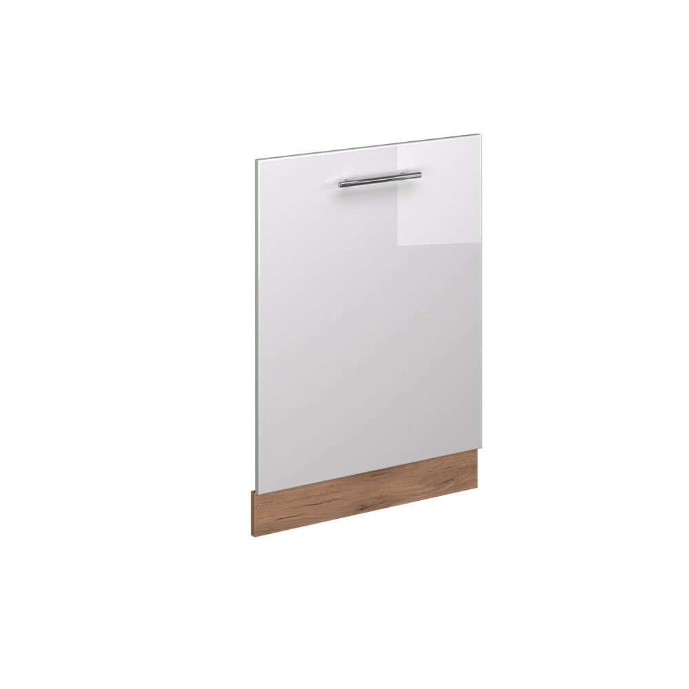 Vicco Pannello frontale della lavastoviglie Bianco lucido 60 cm senza piano di lavoro