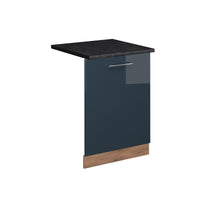 Vicco Pannello frontale della lavastoviglie Blu scuro lucido 60 cm , PL Antracite