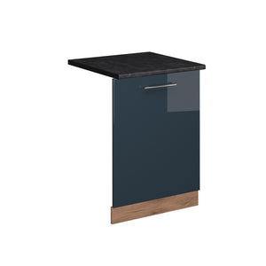 Vicco Pannello frontale della lavastoviglie Blu scuro lucido 60 cm , PL Antracite