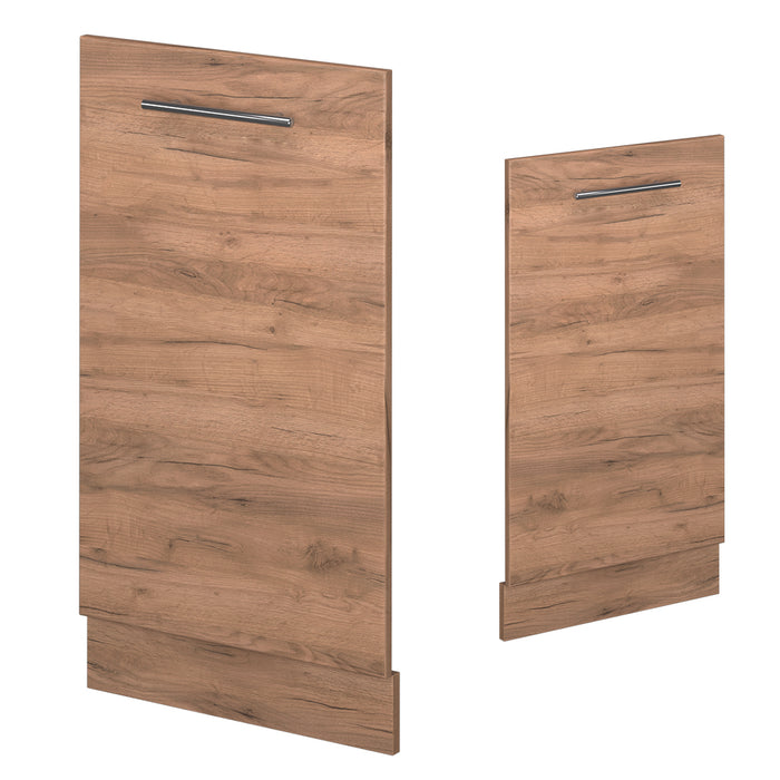 Vicco Pannello frontale della lavastoviglie Quercia dorata 45 cm , PL Antracite