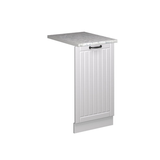 Vicco Pannello frontale della lavastoviglie Bianco casa di campagna 45 cm , PL Marmo