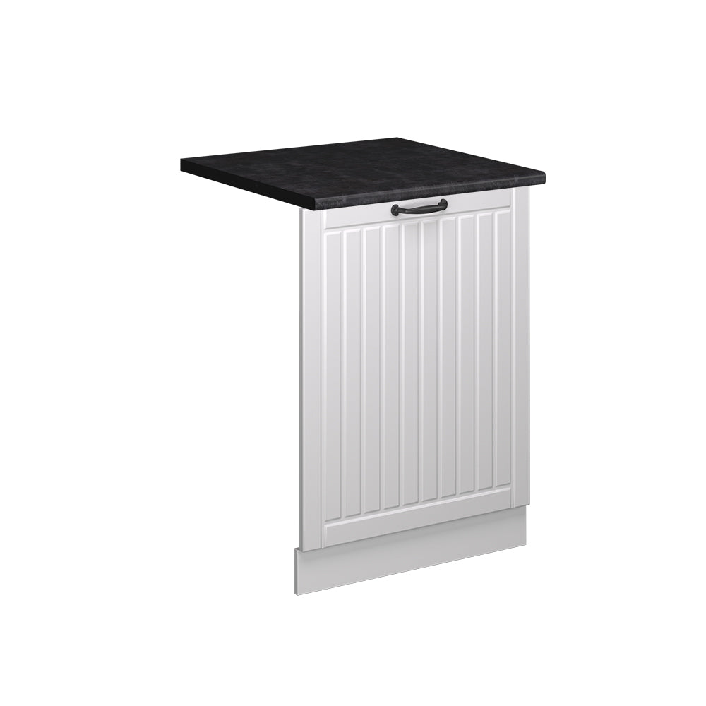 Vicco Pannello frontale della lavastoviglie Bianco casa di campagna 60 cm , PL Antracite