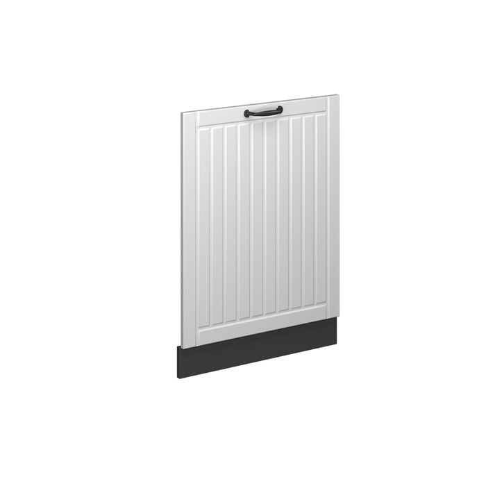 Vicco Pannello frontale della lavastoviglie Bianco casa di campagna 60 cm senza piano di lavoro