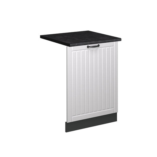 Vicco Pannello frontale della lavastoviglie Bianco casa di campagna 60 cm , PL Antracite