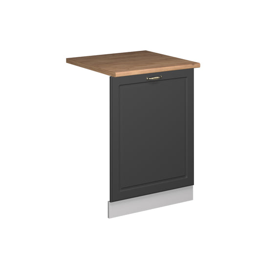 Vicco Pannello frontale della lavastoviglie Landhaus antrazit-oro 60 cm , PL Rovere