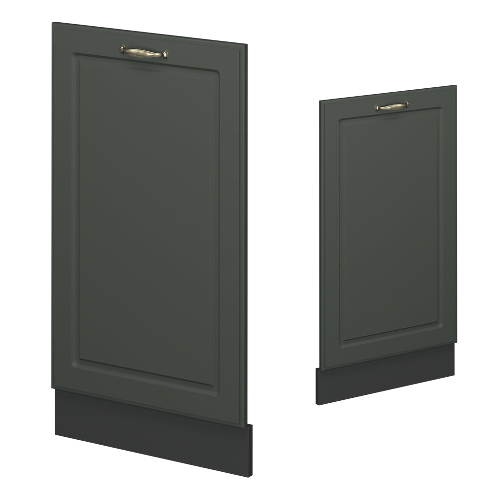 Vicco Pannello frontale della lavastoviglie Verde-oro Country House 45 cm , PL Marmo