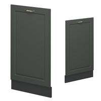 Vicco Pannello frontale della lavastoviglie Verde-oro Country House 45 cm , PL Marmo