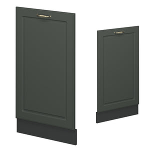 Vicco Pannello frontale della lavastoviglie Verde-oro Country House 45 cm , PL Marmo