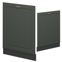Vicco Pannello frontale della lavastoviglie Verde-oro Country House 60 cm senza piano di lavoro